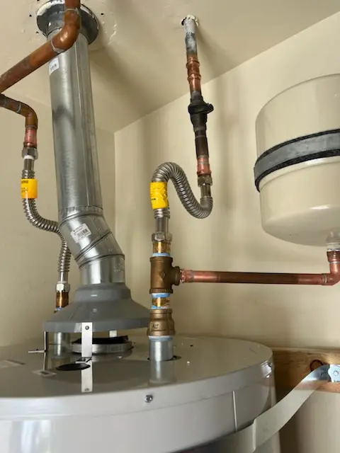 Water heater installation and plumbing repair in Stringtown